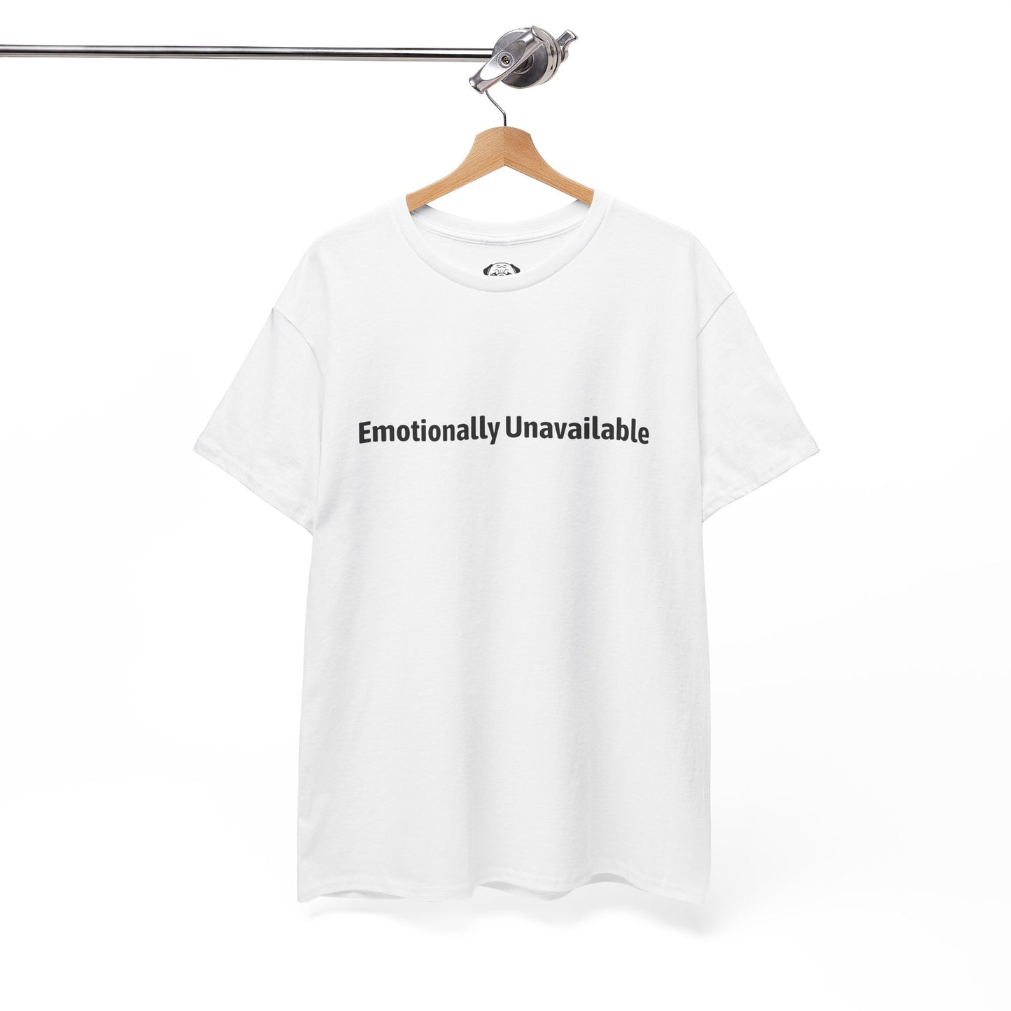 Typography Tee Emotionally Unavailable Unisex T-shirt