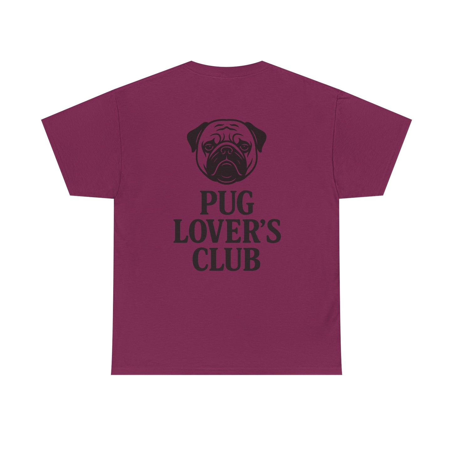 Cute Pug Lover's Club, Casual Dog Lover's T-Shirt, Gift for Pet Owners, Funny Friendship Shirt, Unisex Cotton Tee