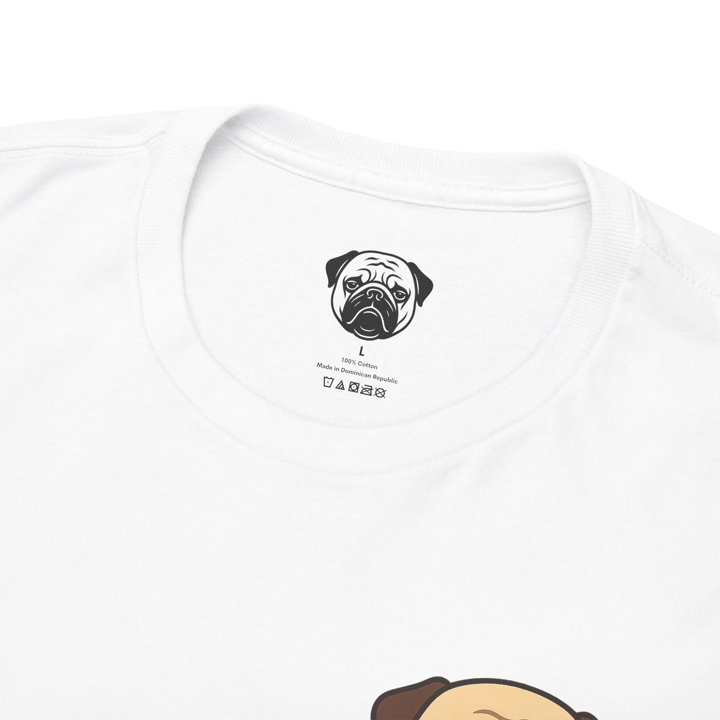 Cute Pug Lover's Club, Casual Dog Lover's T-Shirt, Gift for Pet Owners, Funny Friendship Shirt, Unisex Cotton Tee