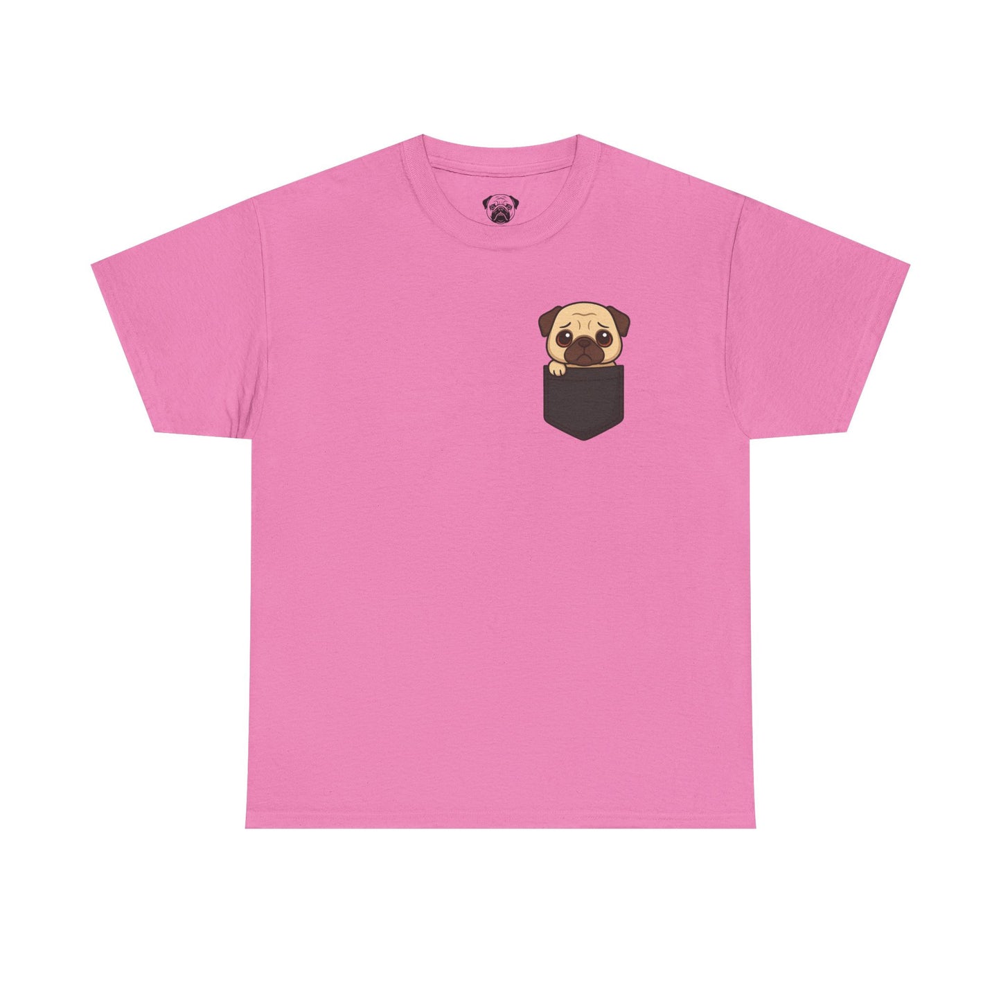Cute Pug Lover's Club, Casual Dog Lover's T-Shirt, Gift for Pet Owners, Funny Friendship Shirt, Unisex Cotton Tee