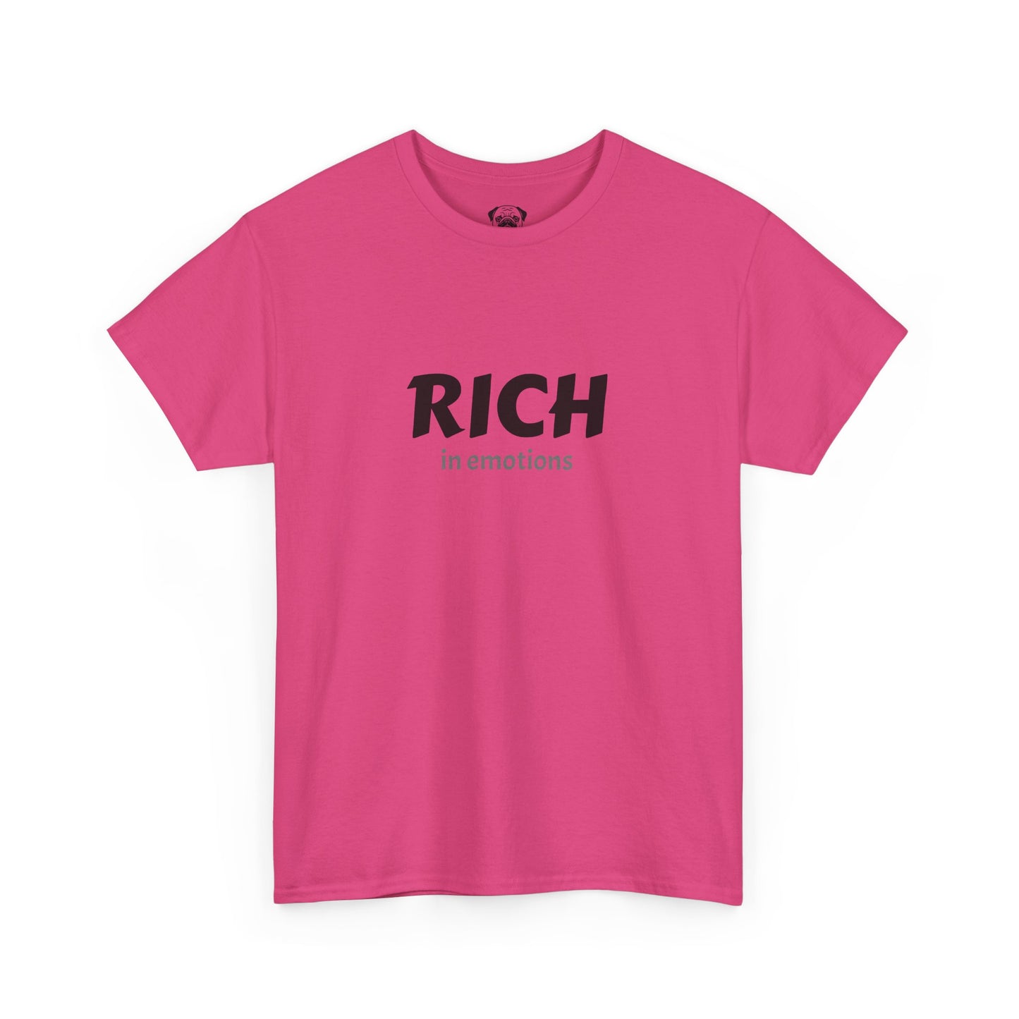 T-Shirt - Bait and Switch Humor UniSex Rich in Emotions Typography Tee