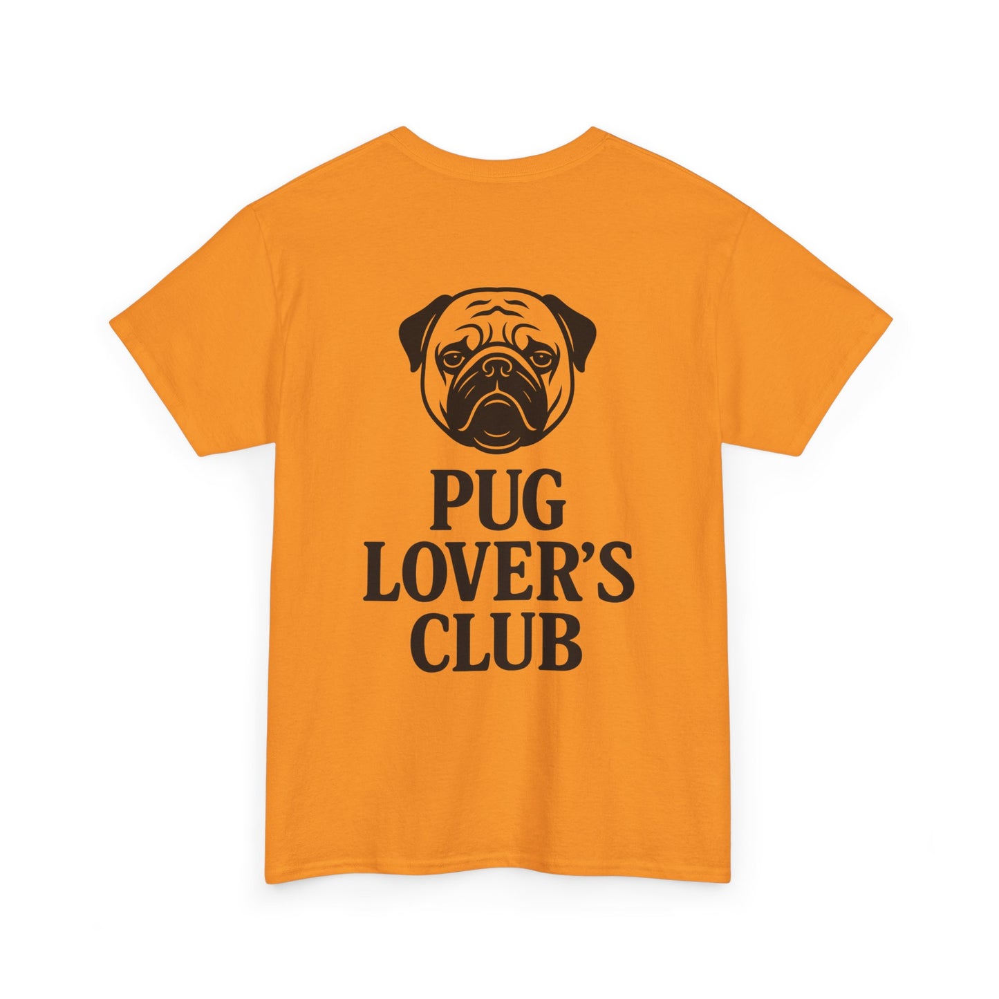 Cute Pug Lover's Club, Casual Dog Lover's T-Shirt, Gift for Pet Owners, Funny Friendship Shirt, Unisex Cotton Tee