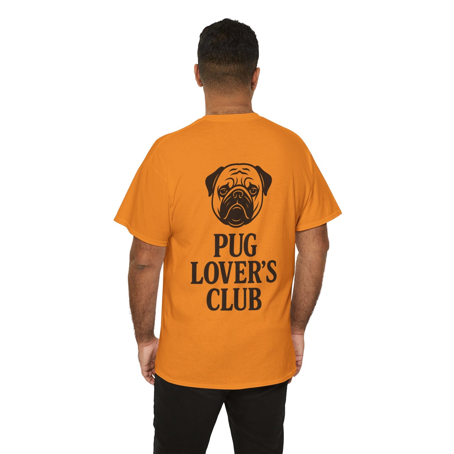 Cute Pug Lover's Club, Casual Dog Lover's T-Shirt, Gift for Pet Owners, Funny Friendship Shirt, Unisex Cotton Tee
