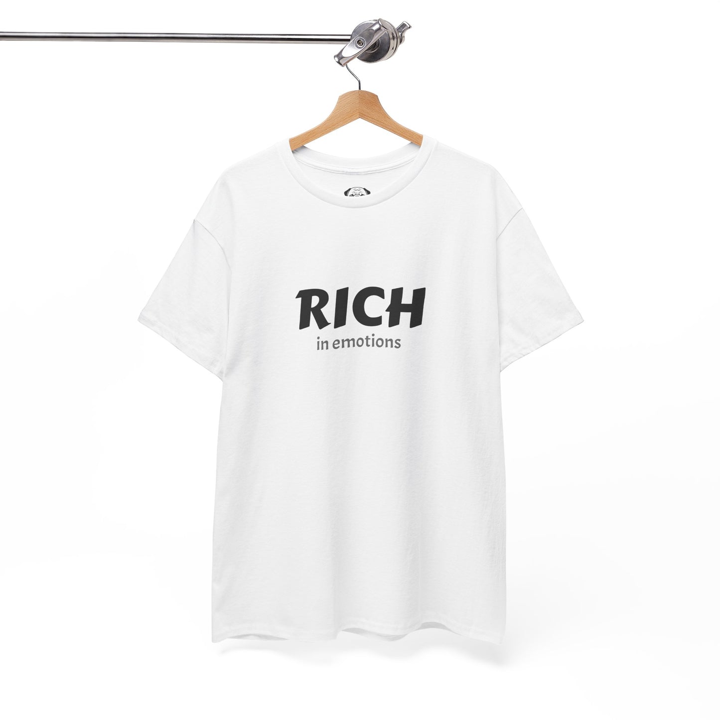 T-Shirt - Bait and Switch Humor UniSex Rich in Emotions Typography Tee