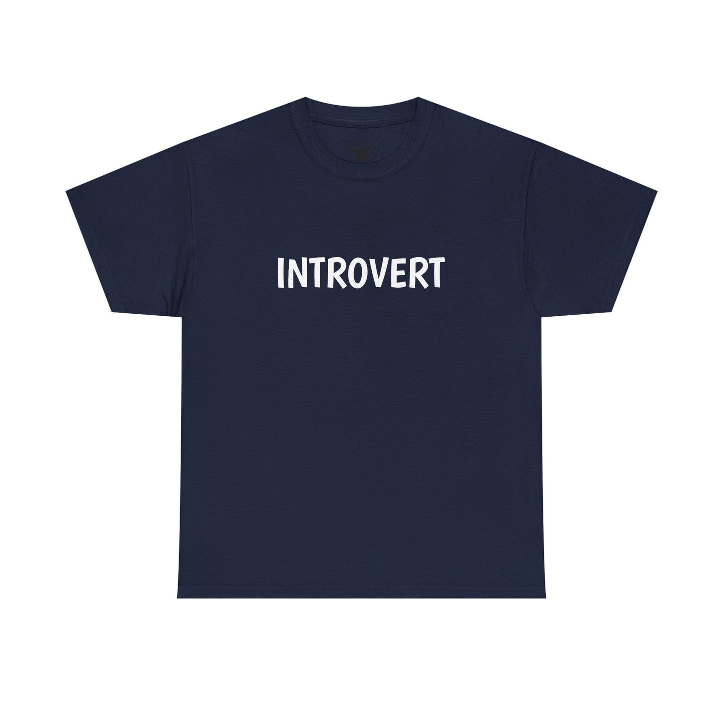 Typography "Introvert" Unisex T-Shirt