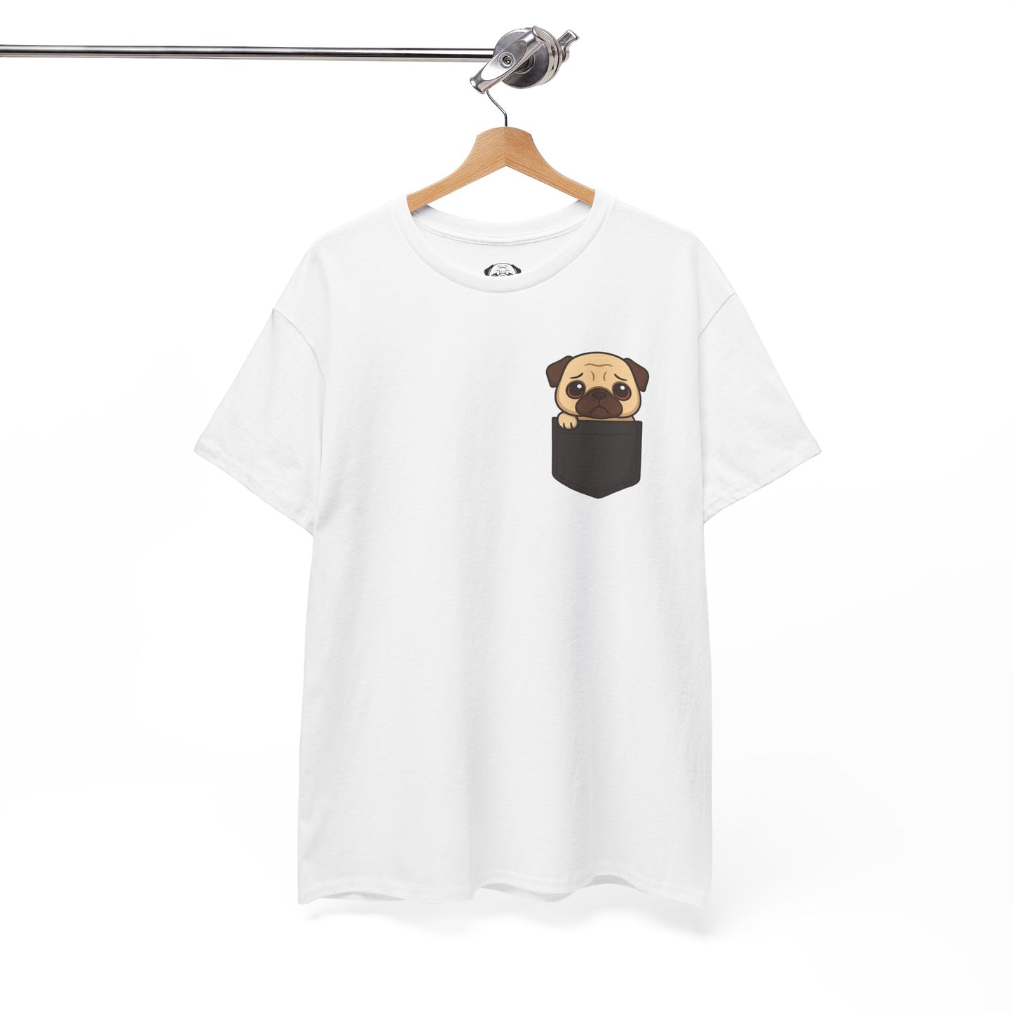 Cute Pug Lover's Club, Casual Dog Lover's T-Shirt, Gift for Pet Owners, Funny Friendship Shirt, Unisex Cotton Tee