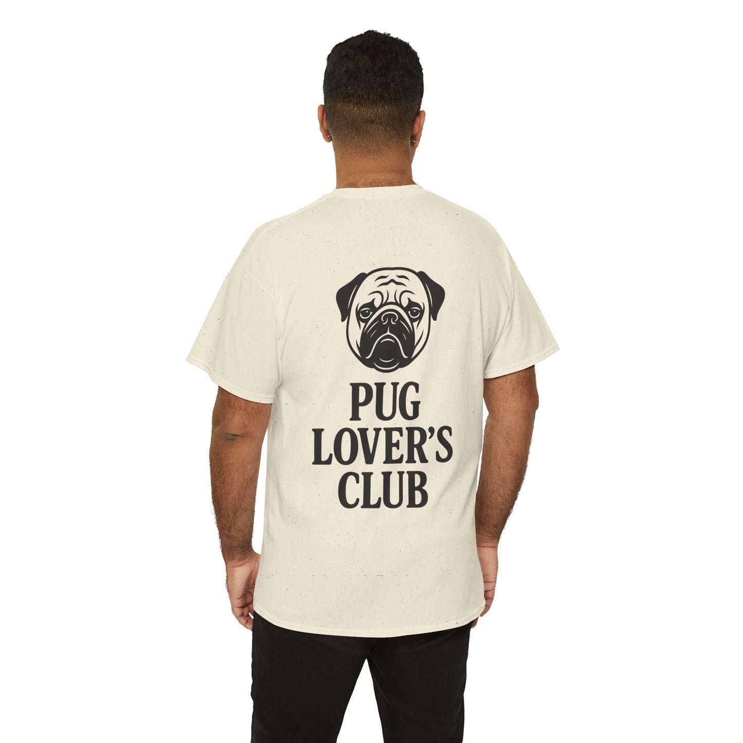Cute Pug Lover's Club, Casual Dog Lover's T-Shirt, Gift for Pet Owners, Funny Friendship Shirt, Unisex Cotton Tee