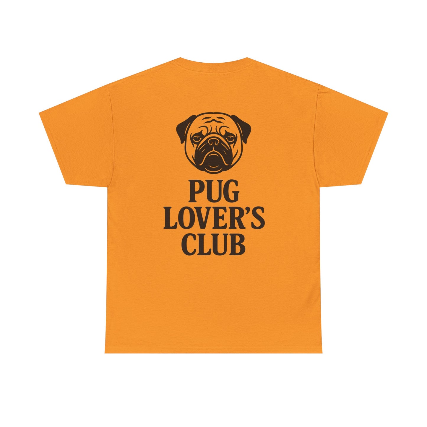 Cute Pug Lover's Club, Casual Dog Lover's T-Shirt, Gift for Pet Owners, Funny Friendship Shirt, Unisex Cotton Tee