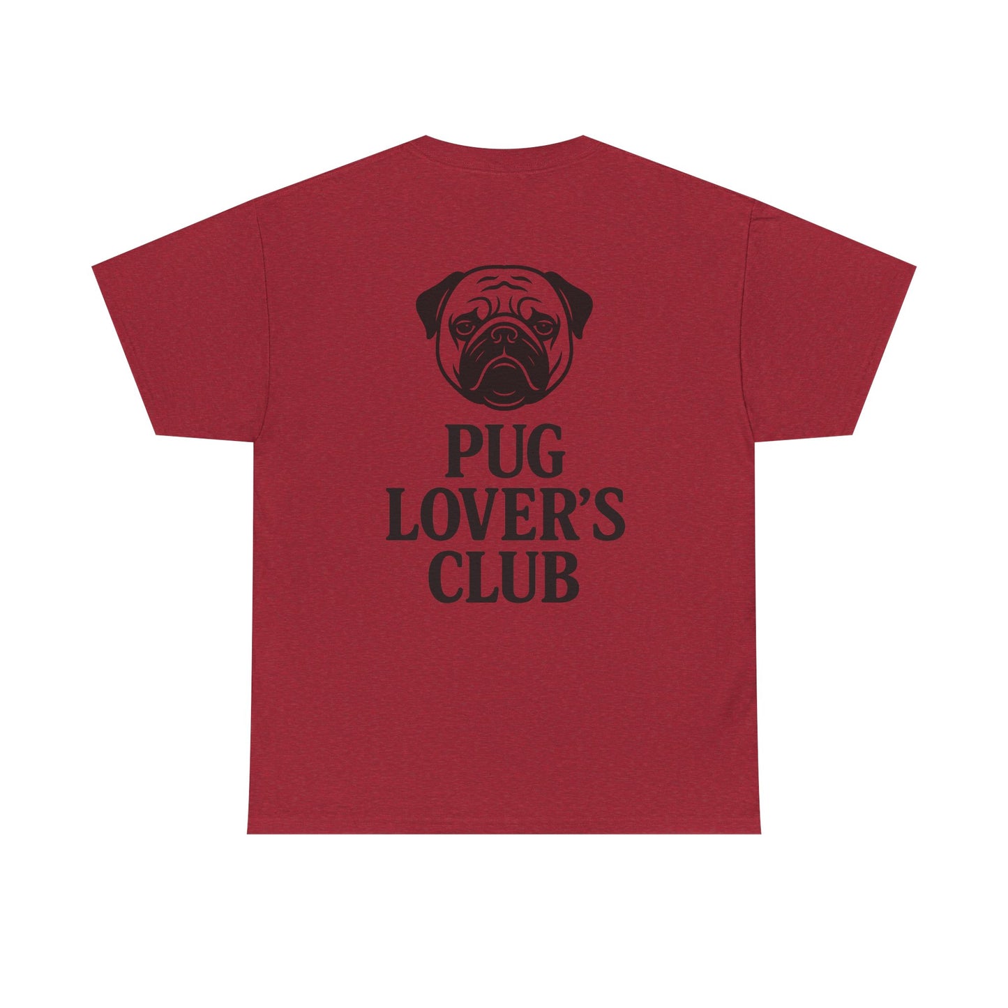 Cute Pug Lover's Club, Casual Dog Lover's T-Shirt, Gift for Pet Owners, Funny Friendship Shirt, Unisex Cotton Tee