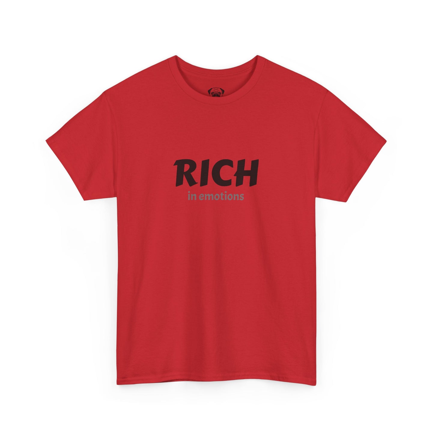 T-Shirt - Bait and Switch Humor UniSex Rich in Emotions Typography Tee