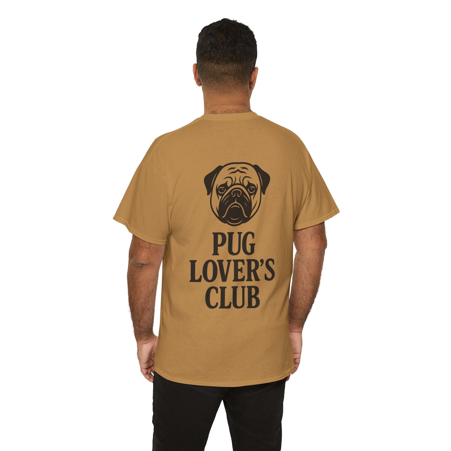 Cute Pug Lover's Club, Casual Dog Lover's T-Shirt, Gift for Pet Owners, Funny Friendship Shirt, Unisex Cotton Tee