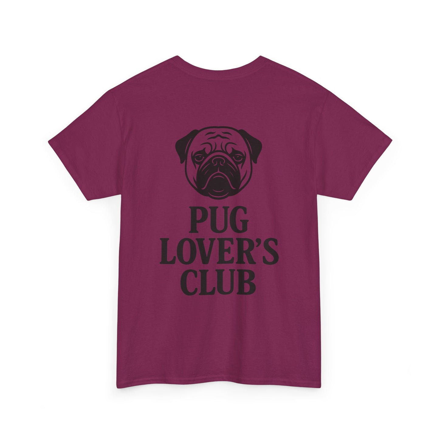 Cute Pug Lover's Club, Casual Dog Lover's T-Shirt, Gift for Pet Owners, Funny Friendship Shirt, Unisex Cotton Tee