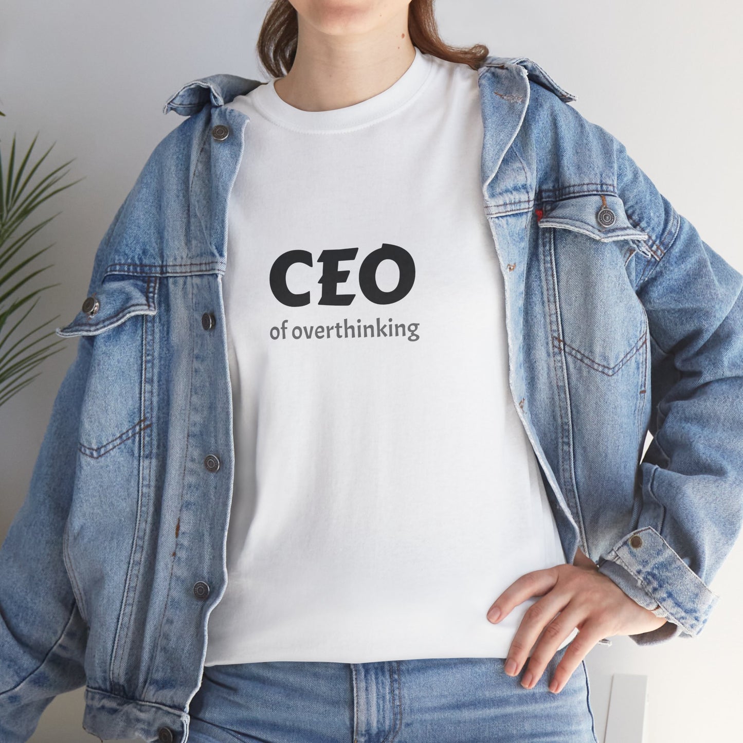 Funny CEO of Overthinking Unisex Tee