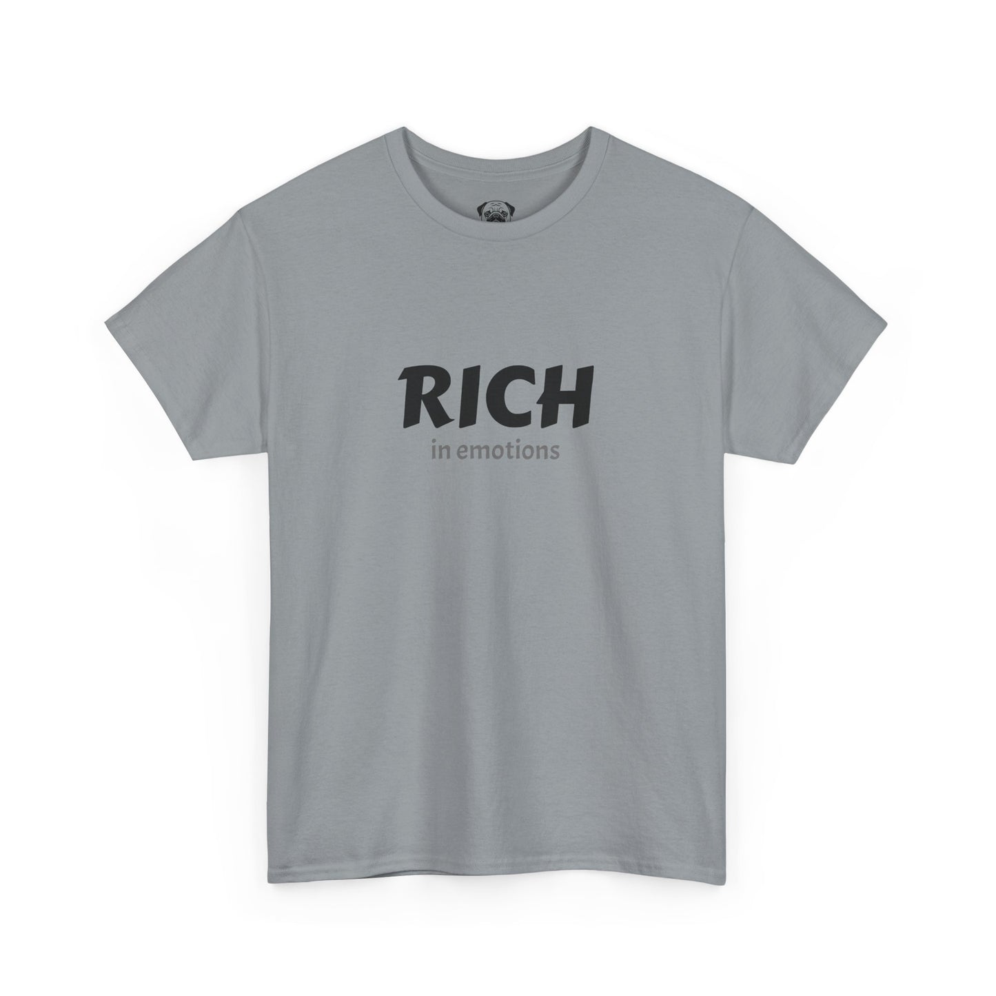 T-Shirt - Bait and Switch Humor UniSex Rich in Emotions Typography Tee