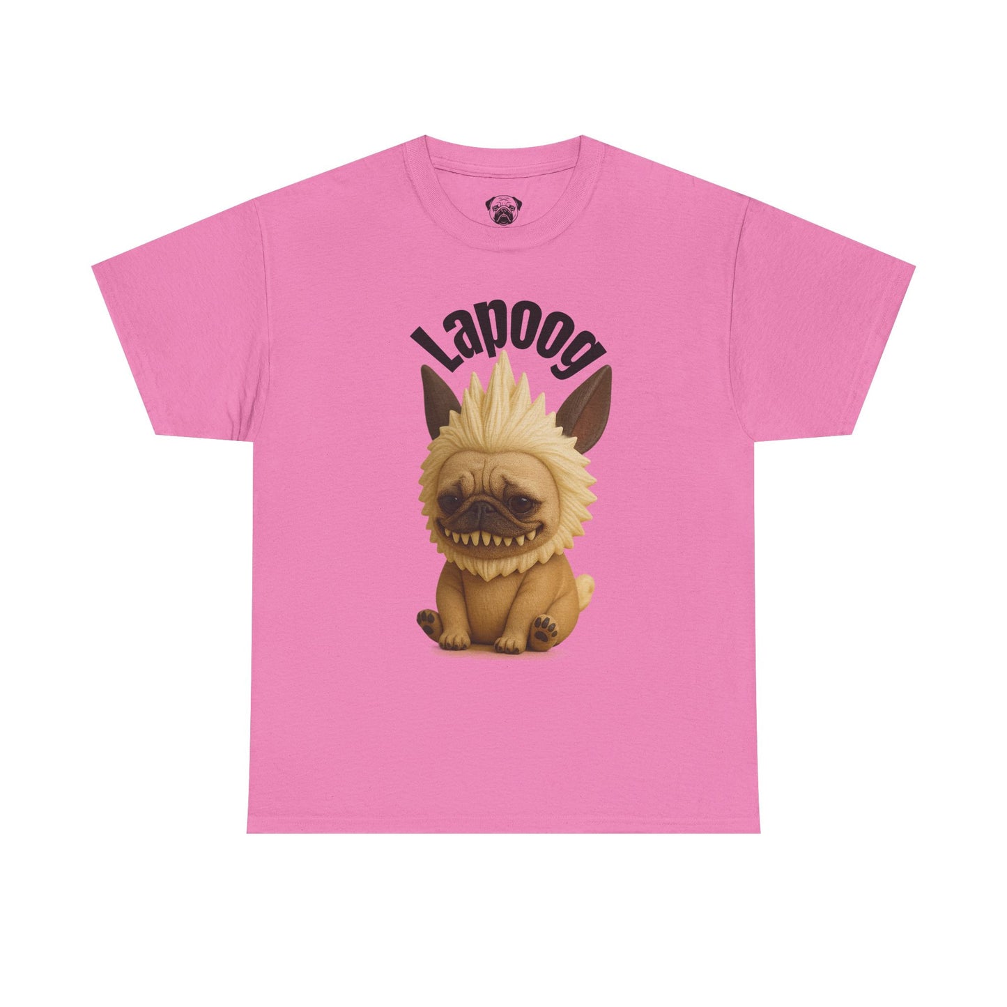 Cute Lapoog Tee, Casual Dog Lover's T-Shirt, Halloween Gift for Pet Owners, Funny Friendship Shirt, Unisex Cotton Tee
