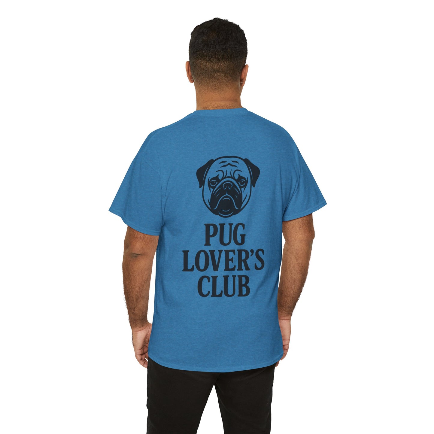 Cute Pug Lover's Club, Casual Dog Lover's T-Shirt, Gift for Pet Owners, Funny Friendship Shirt, Unisex Cotton Tee