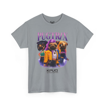 Cute Trendy Poogs Pug KPug KPoog Demon Hunters Pugtrix Tee, Casual Dog Lover's T-Shirt, Gift for Pet Owners, Funny Friendship Shirt, Unisex Cotton Tee