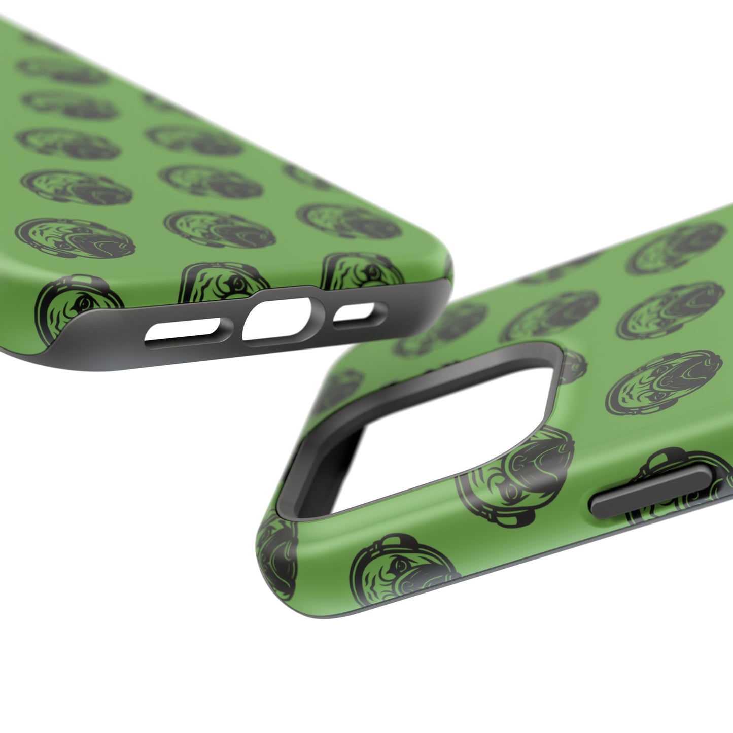 [Green] Poogstek Logo Stylish Impact-Resistant Phone Case with Cool Headphone Design, Hipster Gift, Fun Phone Accessory, Trendy Tech Case, Unique [...]