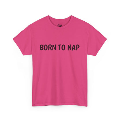 Typography Tee 'Born to Nap' - Unisex