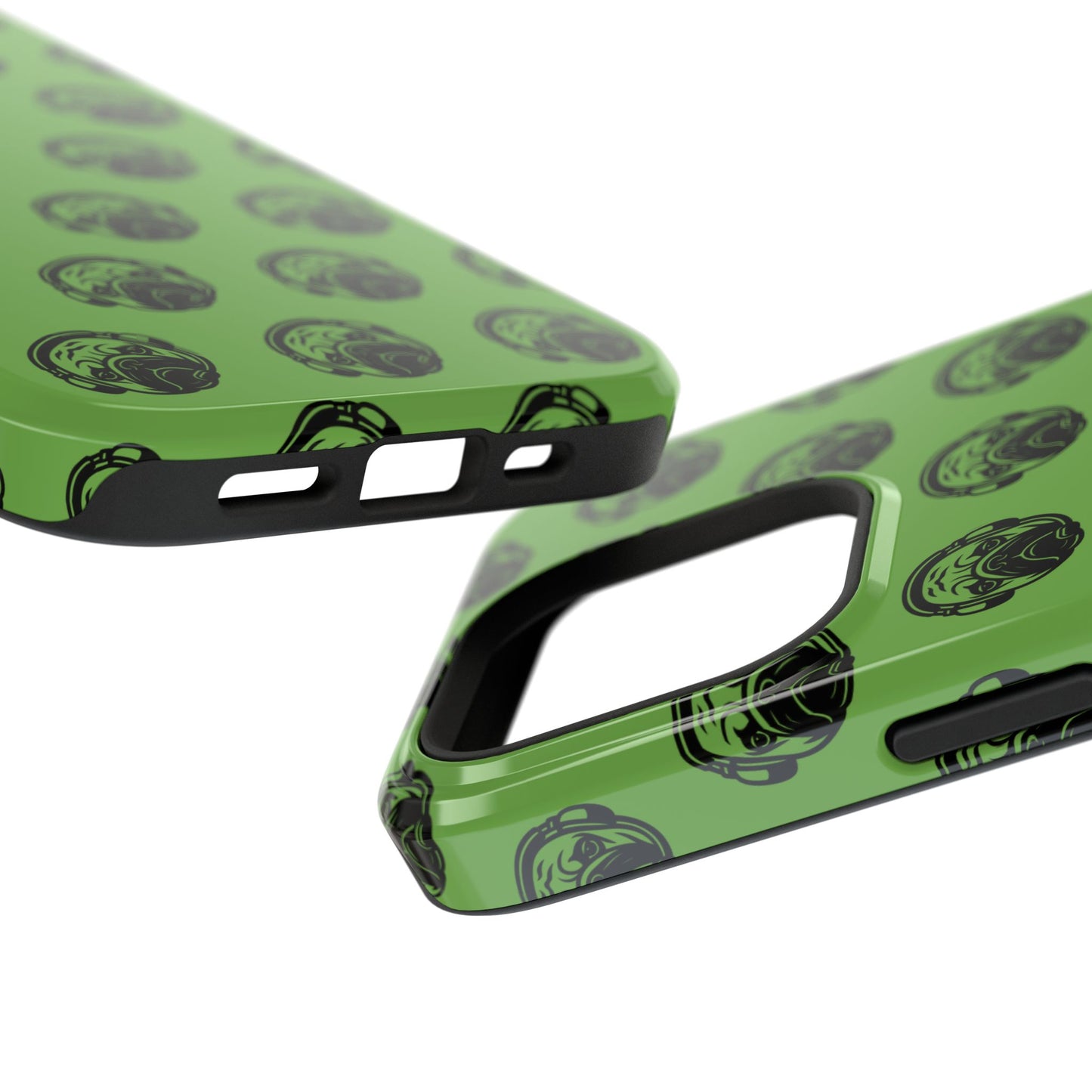[Green] Poogstek Logo Stylish Impact-Resistant Phone Case with Cool Headphone Design, Hipster Gift, Fun Phone Accessory, Trendy Tech Case, Unique [...]
