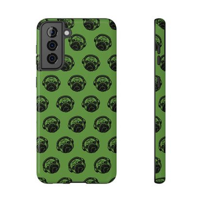 [Green] Poogstek Logo Stylish Impact-Resistant Phone Case with Cool Headphone Design, Hipster Gift, Fun Phone Accessory, Trendy Tech Case, Unique [...]
