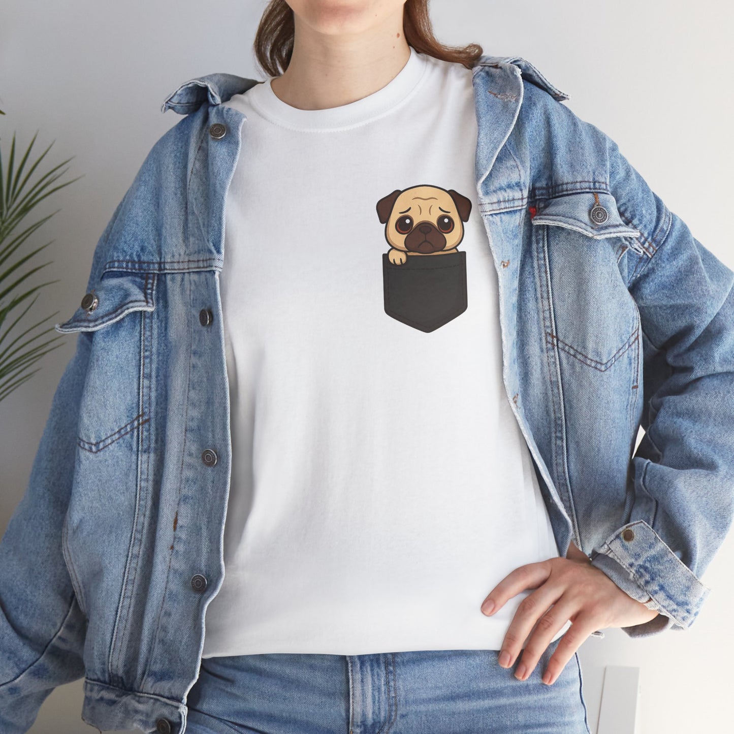 Cute Pug Lover's Club, Casual Dog Lover's T-Shirt, Gift for Pet Owners, Funny Friendship Shirt, Unisex Cotton Tee