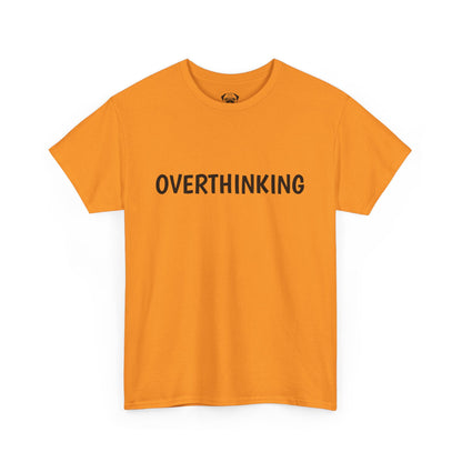 Typography Overthinking Tee