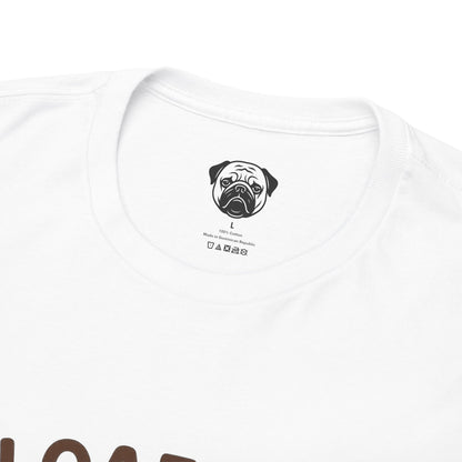 Cute Pug Loaf You Bread Tee, Casual Dog Lover's T-Shirt, Halloween Gift for Pet Owners, Funny Friendship Shirt, Unisex Cotton Tee