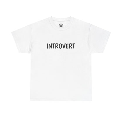 Typography "Introvert" Unisex T-Shirt
