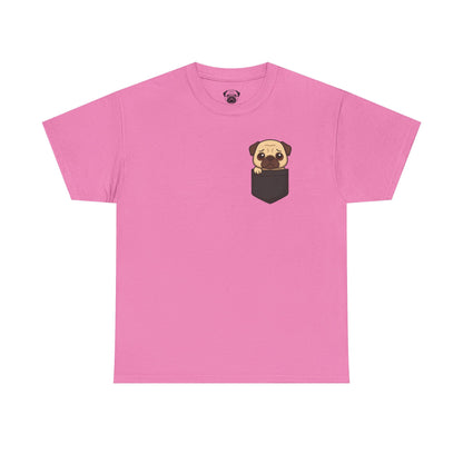 Cute Pug Lover's Club, Casual Dog Lover's T-Shirt, Gift for Pet Owners, Funny Friendship Shirt, Unisex Cotton Tee