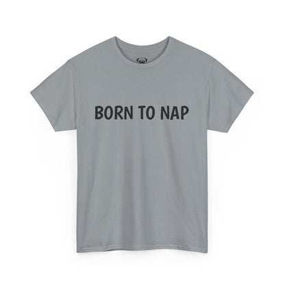 Typography Tee 'Born to Nap' - Unisex