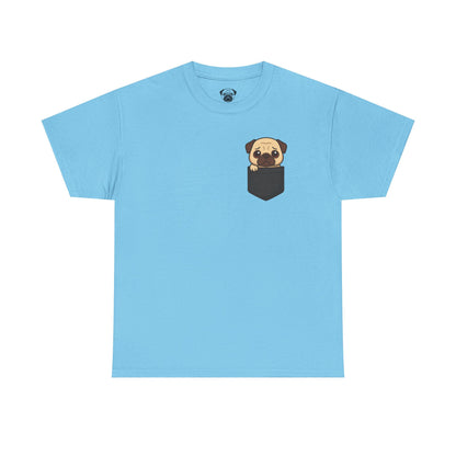 Cute Pug Lover's Club, Casual Dog Lover's T-Shirt, Gift for Pet Owners, Funny Friendship Shirt, Unisex Cotton Tee