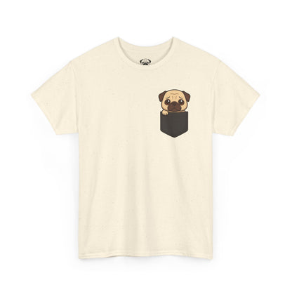 Cute Pug Lover's Club, Casual Dog Lover's T-Shirt, Gift for Pet Owners, Funny Friendship Shirt, Unisex Cotton Tee