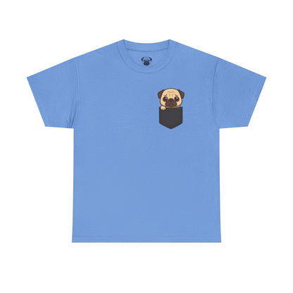 Cute Pug Lover's Club, Casual Dog Lover's T-Shirt, Gift for Pet Owners, Funny Friendship Shirt, Unisex Cotton Tee