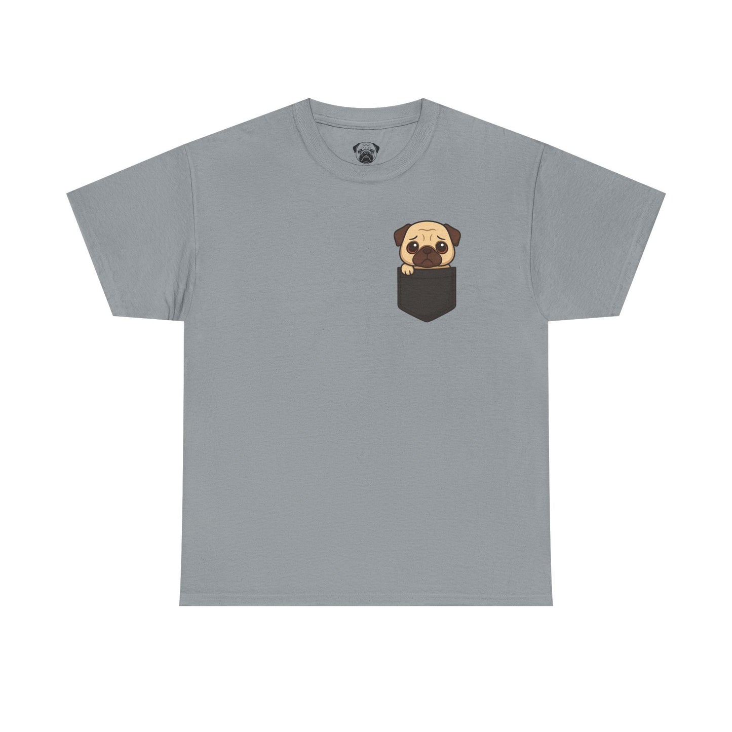 Cute Pug Lover's Club, Casual Dog Lover's T-Shirt, Gift for Pet Owners, Funny Friendship Shirt, Unisex Cotton Tee