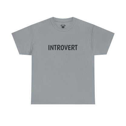 Typography "Introvert" Unisex T-Shirt