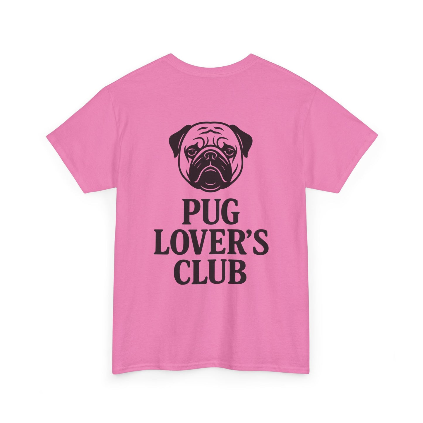Cute Pug Lover's Club, Casual Dog Lover's T-Shirt, Gift for Pet Owners, Funny Friendship Shirt, Unisex Cotton Tee