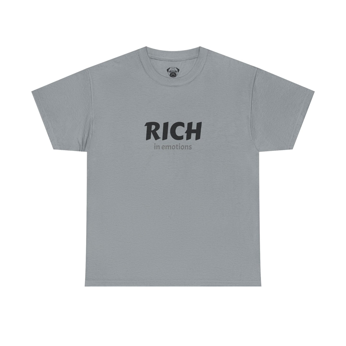 T-Shirt - Bait and Switch Humor UniSex Rich in Emotions Typography Tee