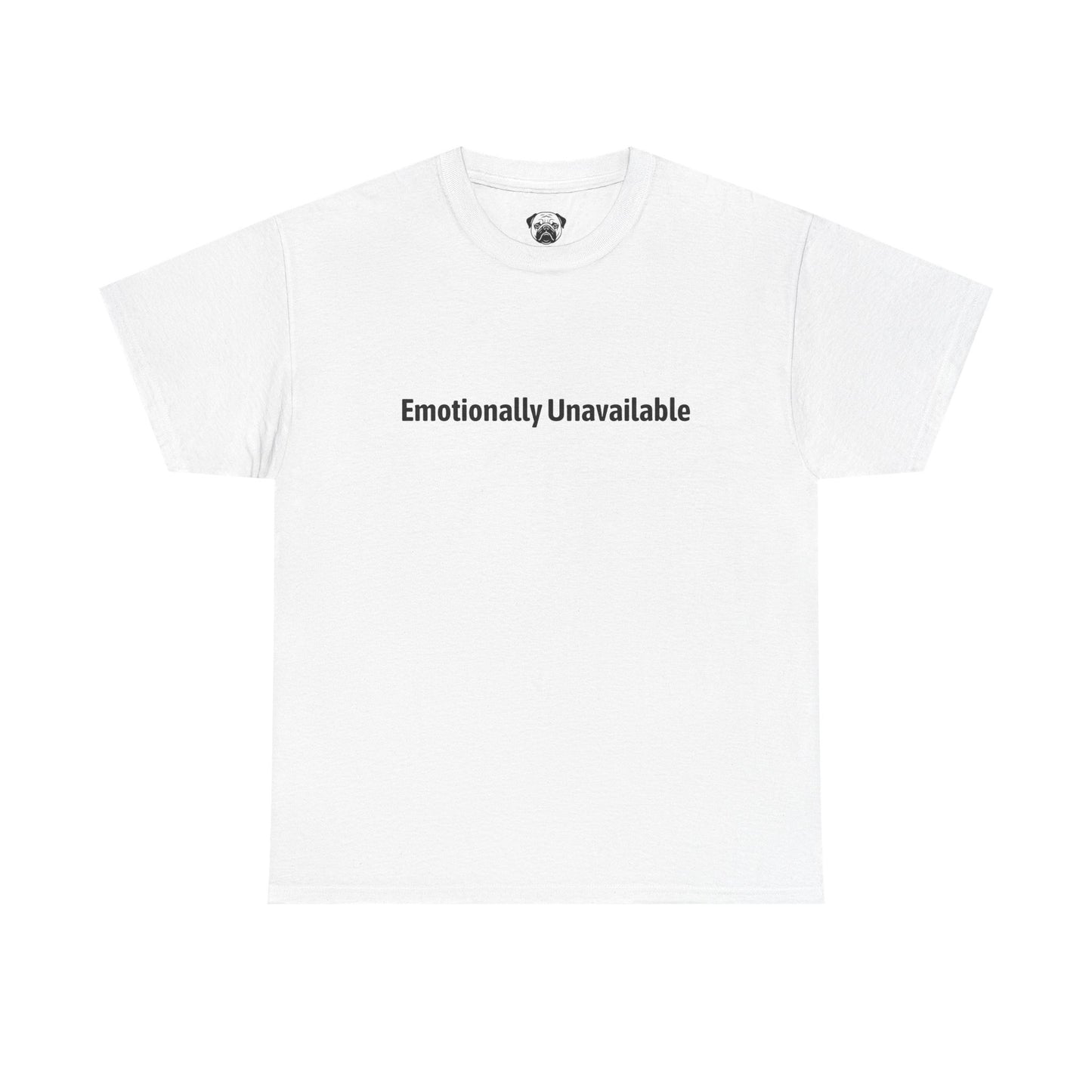 Typography Tee Emotionally Unavailable Unisex T-shirt