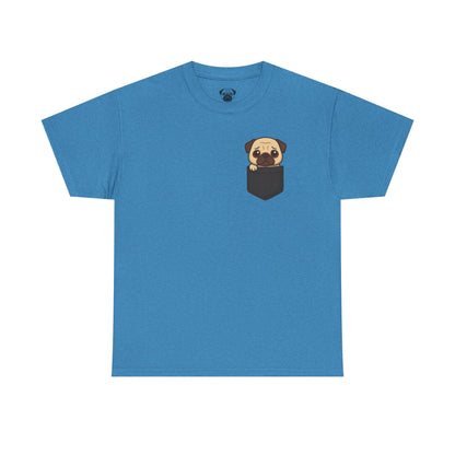 Cute Pug Lover's Club, Casual Dog Lover's T-Shirt, Gift for Pet Owners, Funny Friendship Shirt, Unisex Cotton Tee