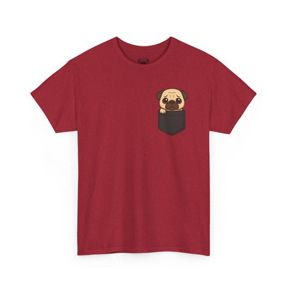 Cute Pug Lover's Club, Casual Dog Lover's T-Shirt, Gift for Pet Owners, Funny Friendship Shirt, Unisex Cotton Tee