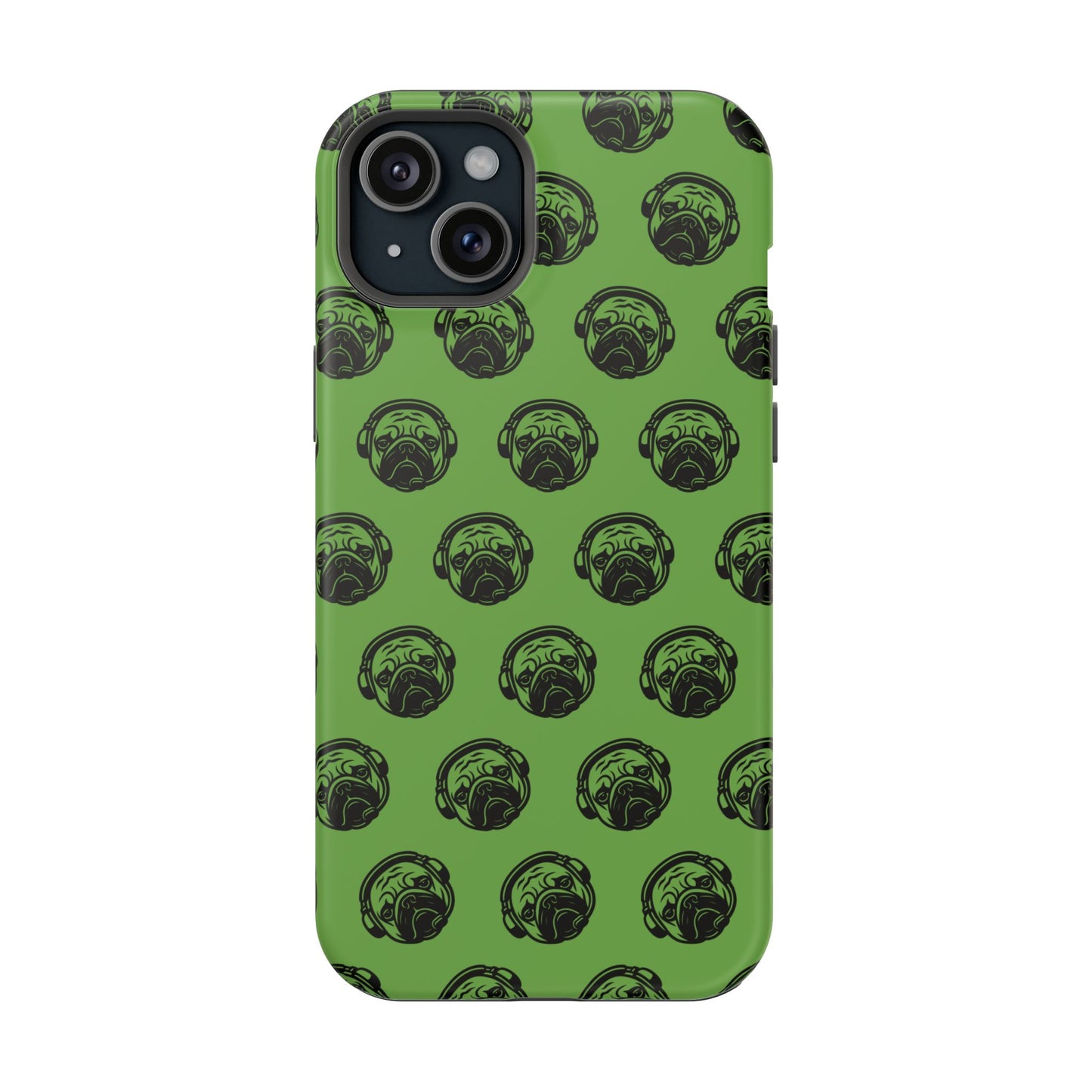 [Green] Poogstek Logo Stylish Impact-Resistant Phone Case with Cool Headphone Design, Hipster Gift, Fun Phone Accessory, Trendy Tech Case, Unique [...]