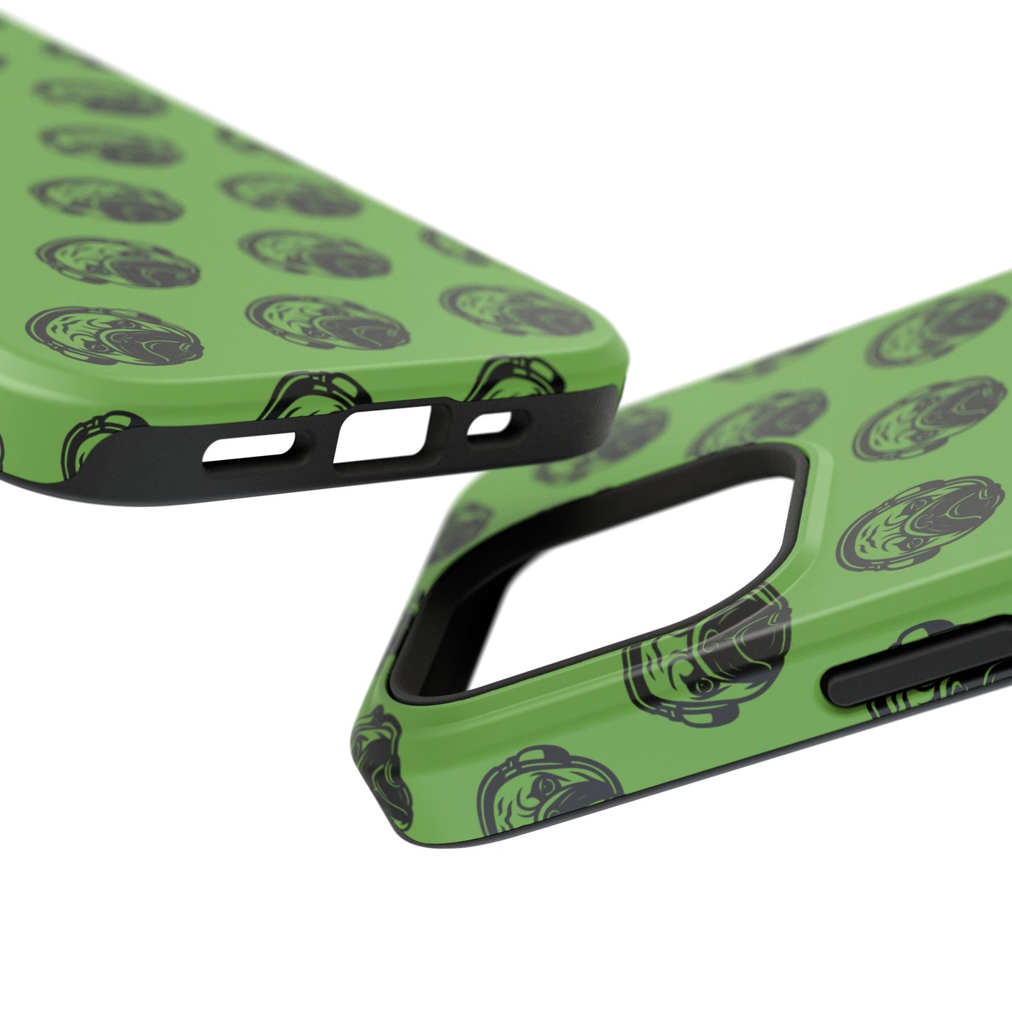 [Green] Poogstek Logo Stylish Impact-Resistant Phone Case with Cool Headphone Design, Hipster Gift, Fun Phone Accessory, Trendy Tech Case, Unique [...]