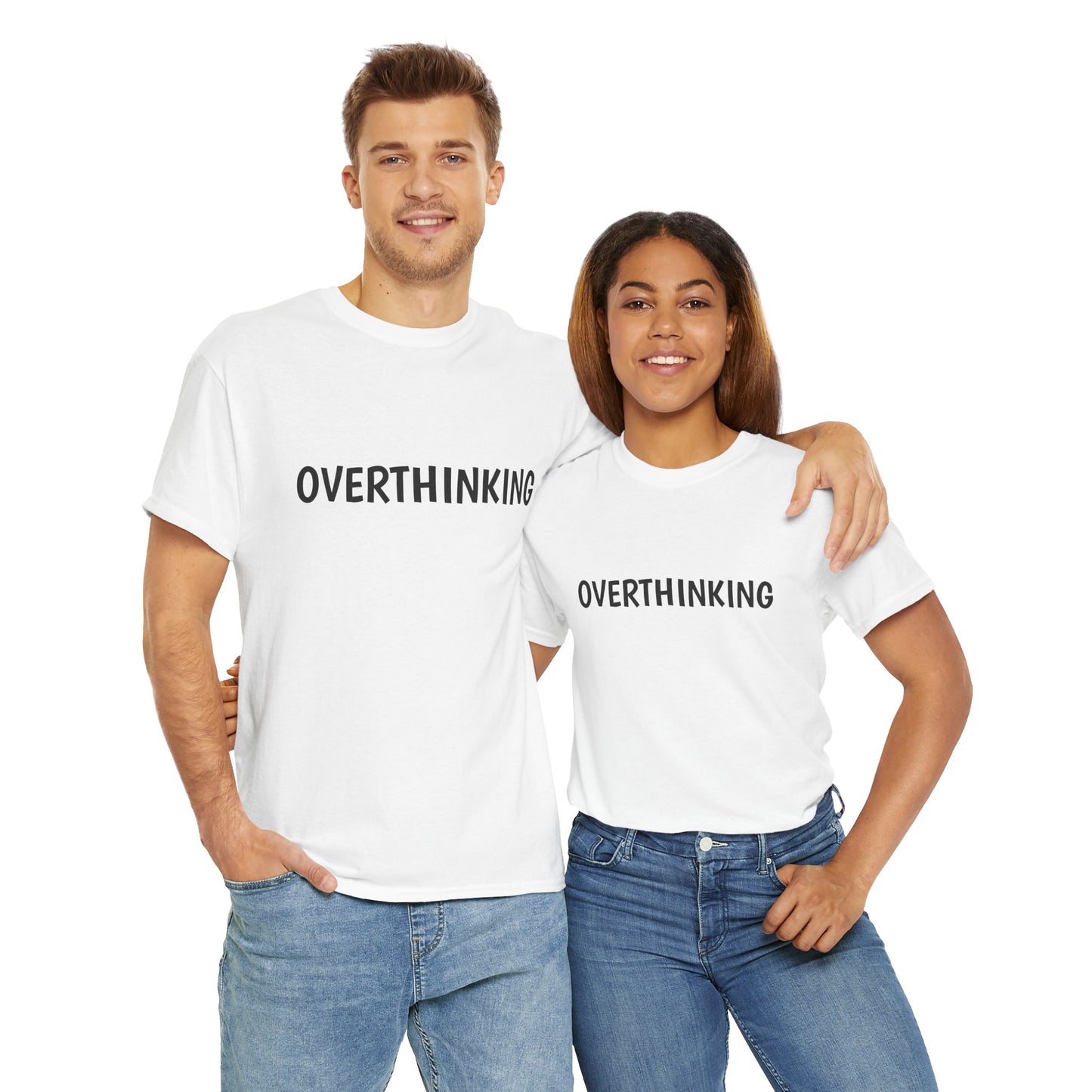 Typography Overthinking Tee