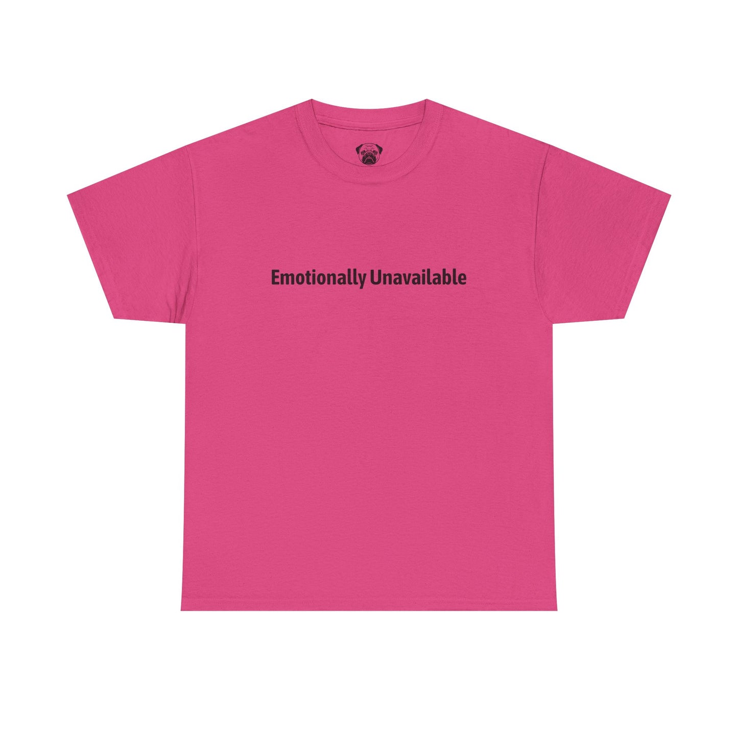 Typography Tee Emotionally Unavailable Unisex T-shirt