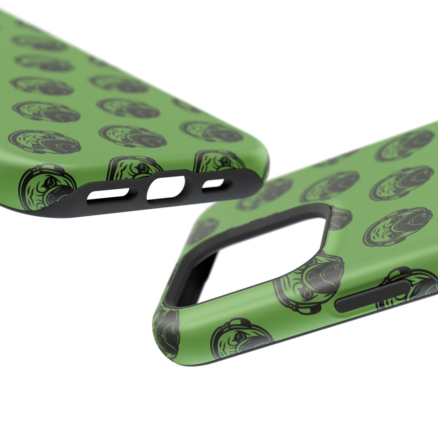 [Green] Poogstek Logo Stylish Impact-Resistant Phone Case with Cool Headphone Design, Hipster Gift, Fun Phone Accessory, Trendy Tech Case, Unique [...]