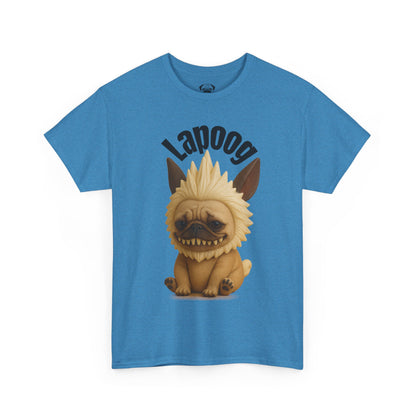 Cute Lapoog Tee, Casual Dog Lover's T-Shirt, Halloween Gift for Pet Owners, Funny Friendship Shirt, Unisex Cotton Tee