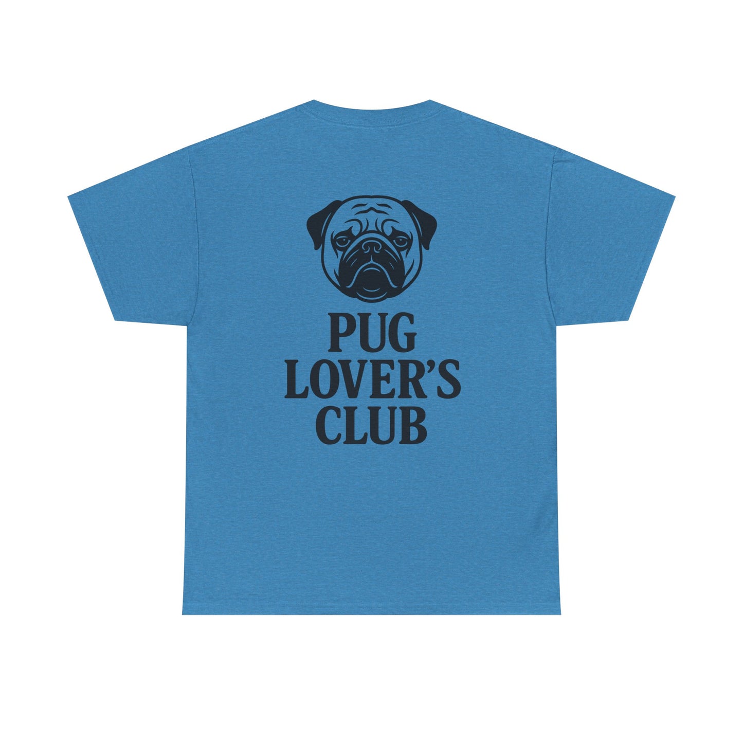 Cute Pug Lover's Club, Casual Dog Lover's T-Shirt, Gift for Pet Owners, Funny Friendship Shirt, Unisex Cotton Tee