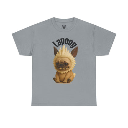 Cute Lapoog Tee, Casual Dog Lover's T-Shirt, Halloween Gift for Pet Owners, Funny Friendship Shirt, Unisex Cotton Tee
