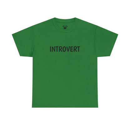 Typography "Introvert" Unisex T-Shirt